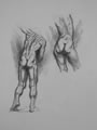 Michael Hensley Drawings, Figure Groups 56